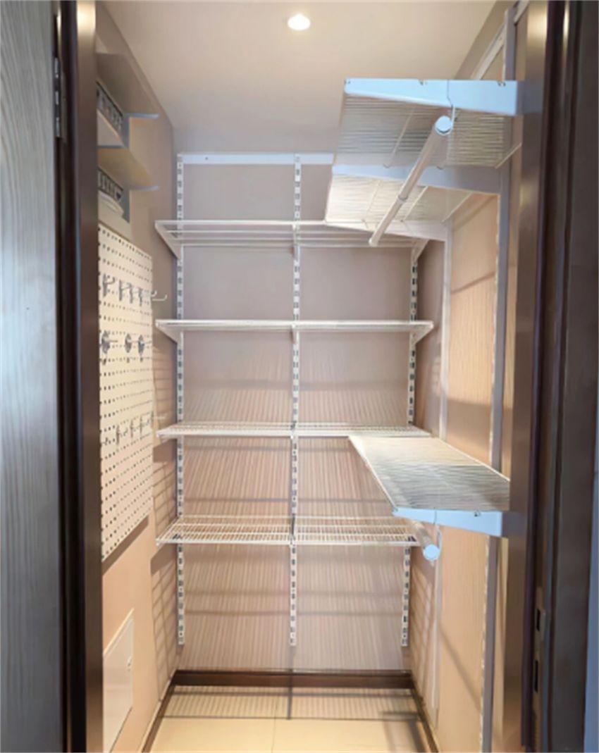 最新卧室衣柜设计不用板,现在最流行实用的衣柜内部设计