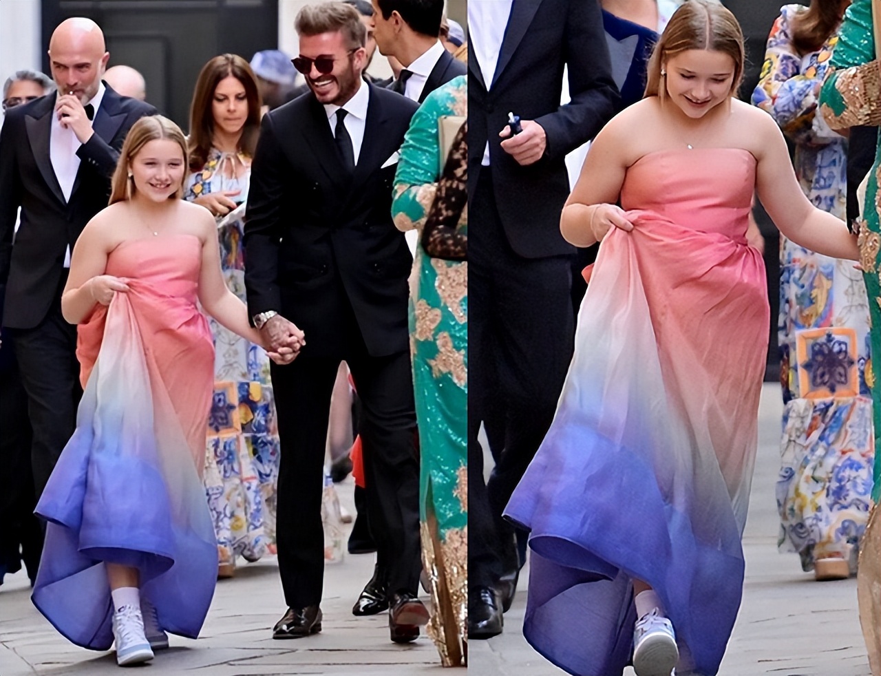 小贝开始努力减肥了,小贝变胖了