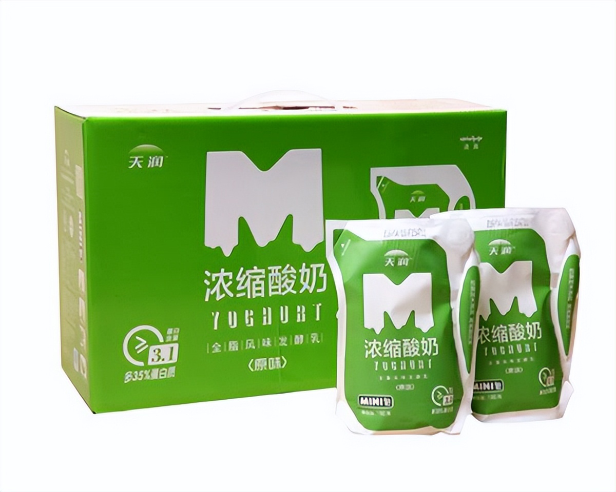 天润浓缩风味酸牛奶,天润浓缩纯牛奶和浓缩高钙奶