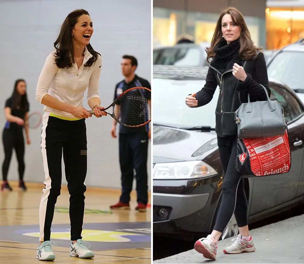 凯特运动装,凯特王妃运动穿搭
