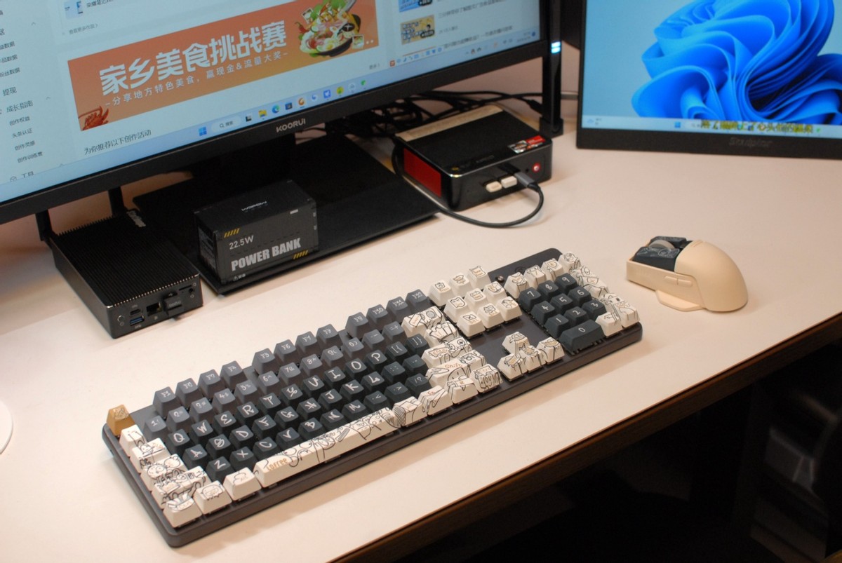 小翅三模无线鼠标评测,鼠标推荐无线三模轻量化透明