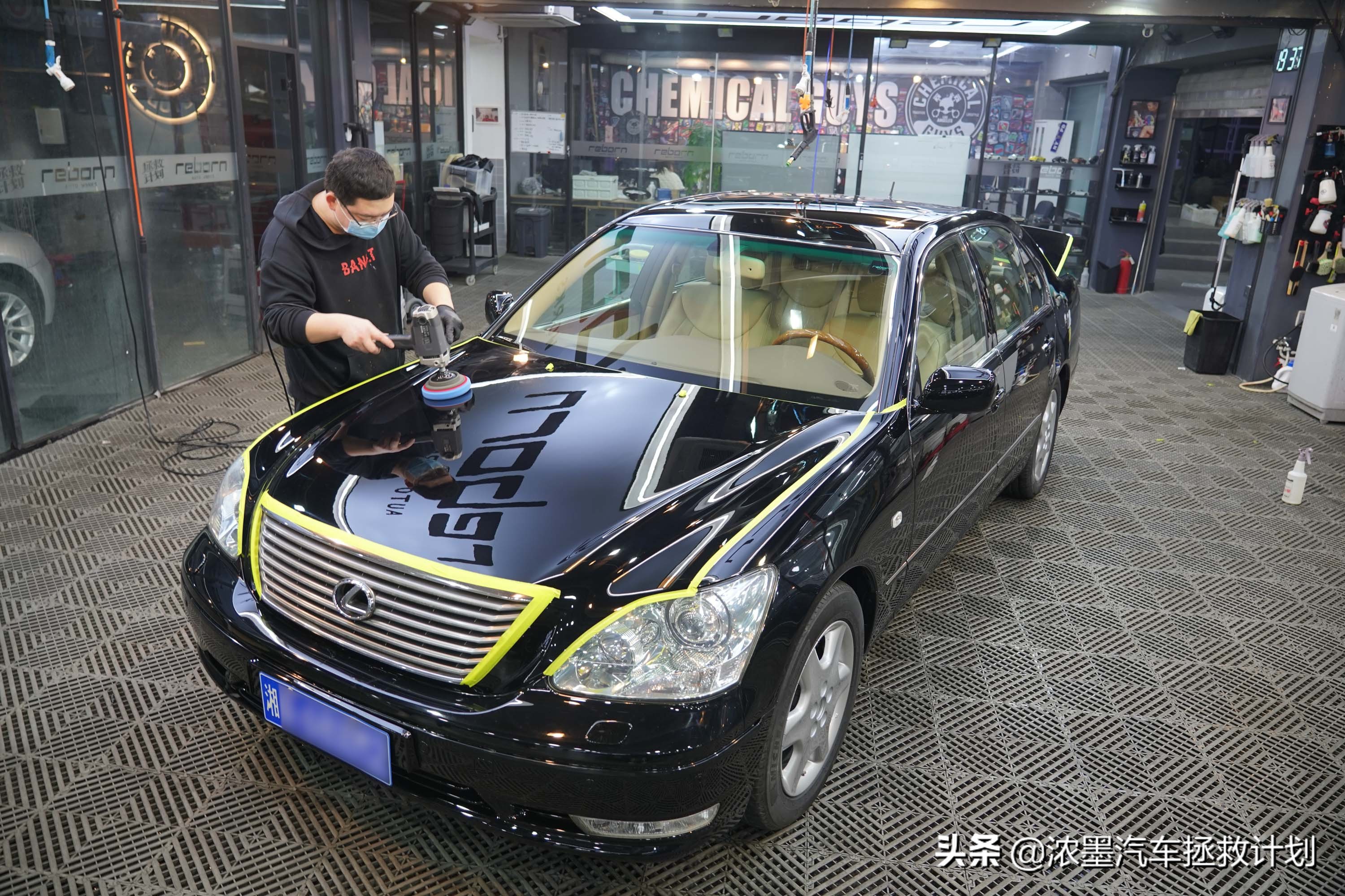 雷克萨斯ls430老车翻新作业衡阳,雷克萨斯ls430老车翻新作业