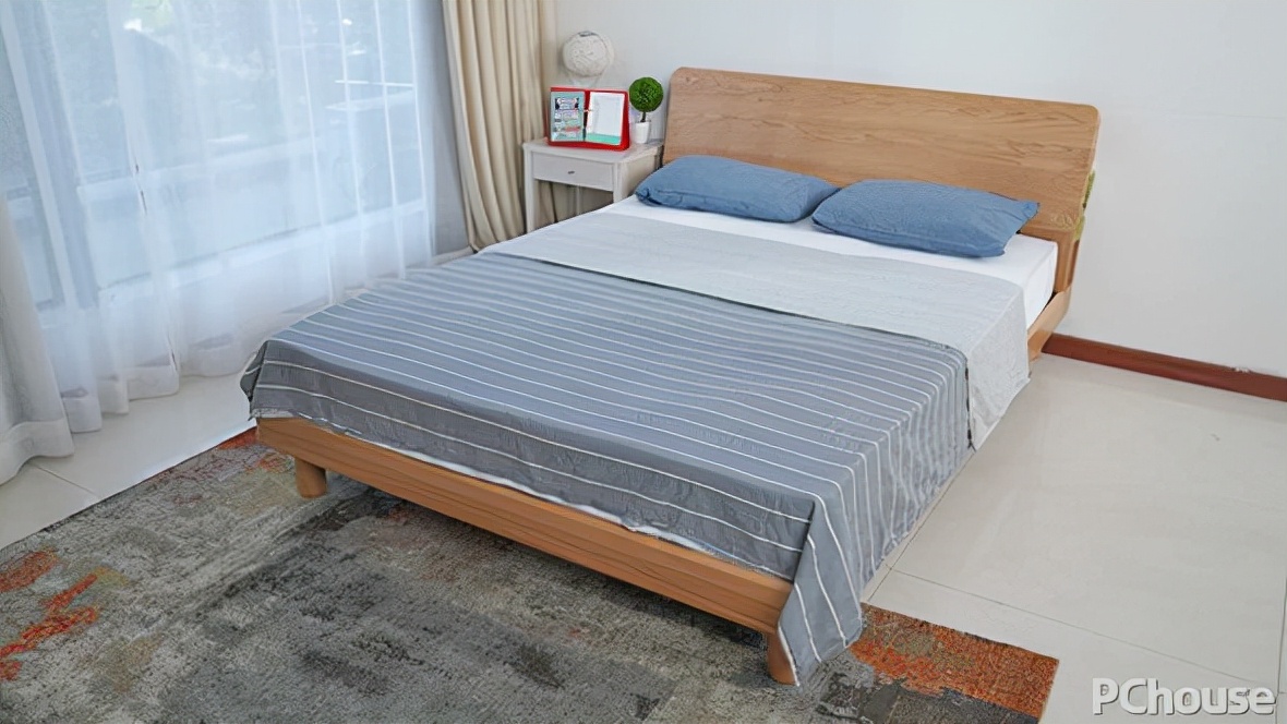 源氏木语竖琴实木床真实评测,源氏木语实木床测试