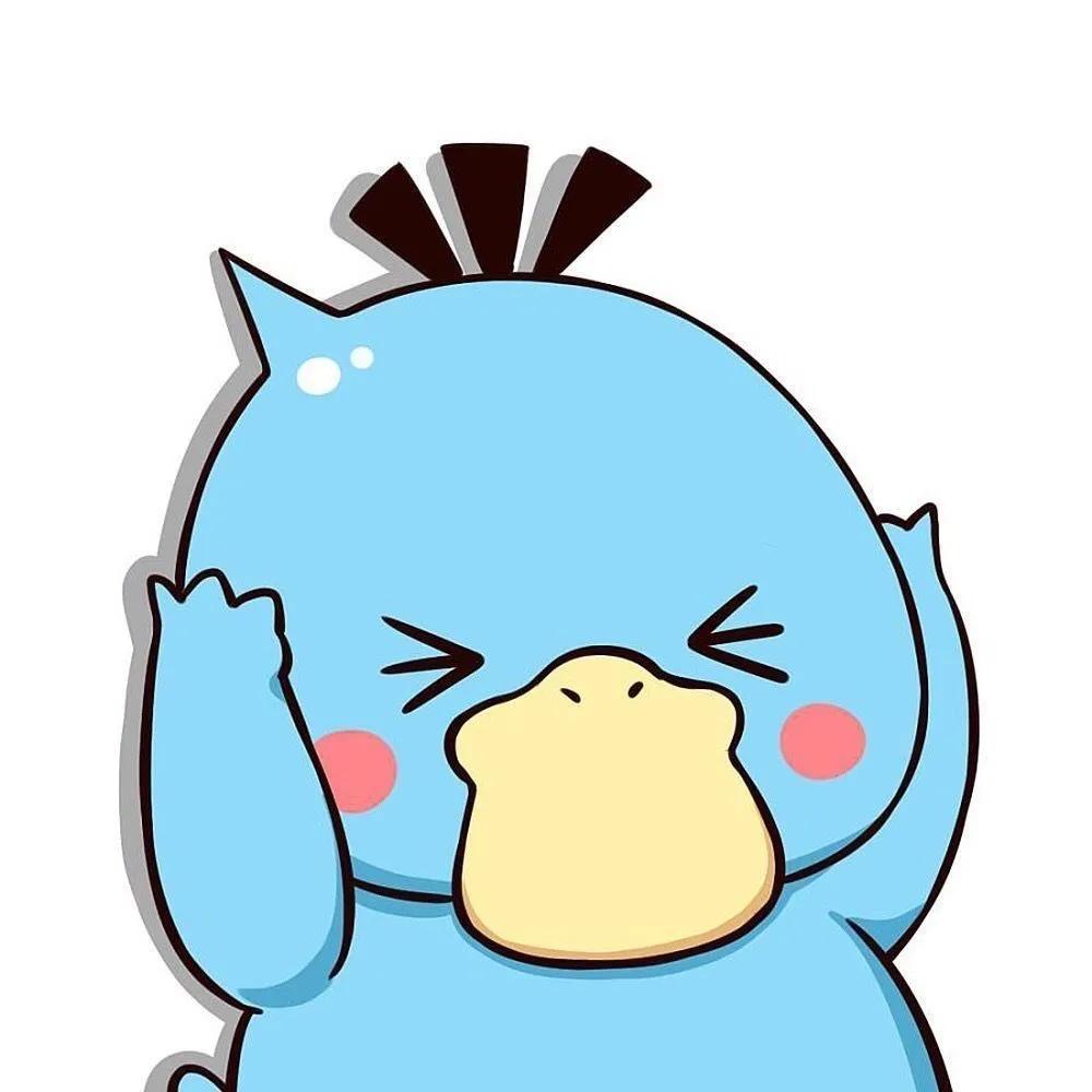 可达鸭头像超清官方,可达鸭的头像