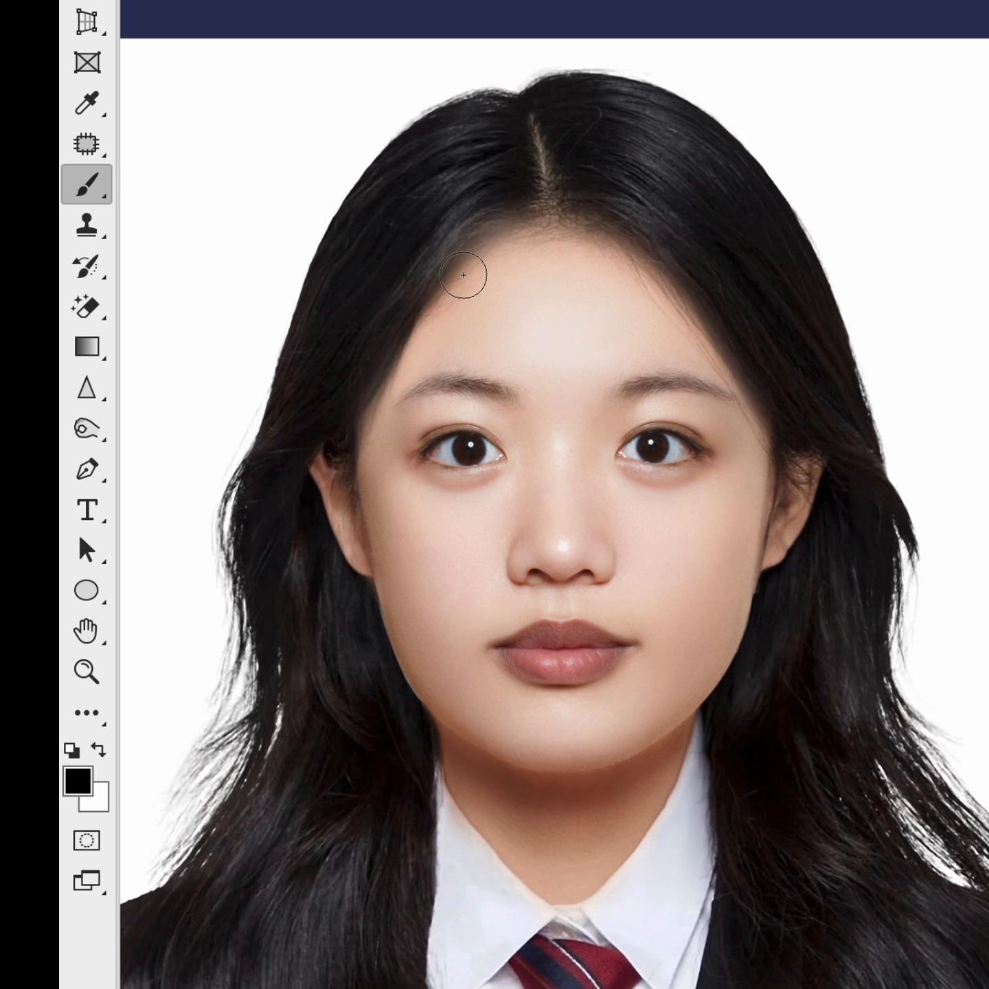 证件照系列课程之如何给人物抠图换脸详解,你学会了吗?#p图