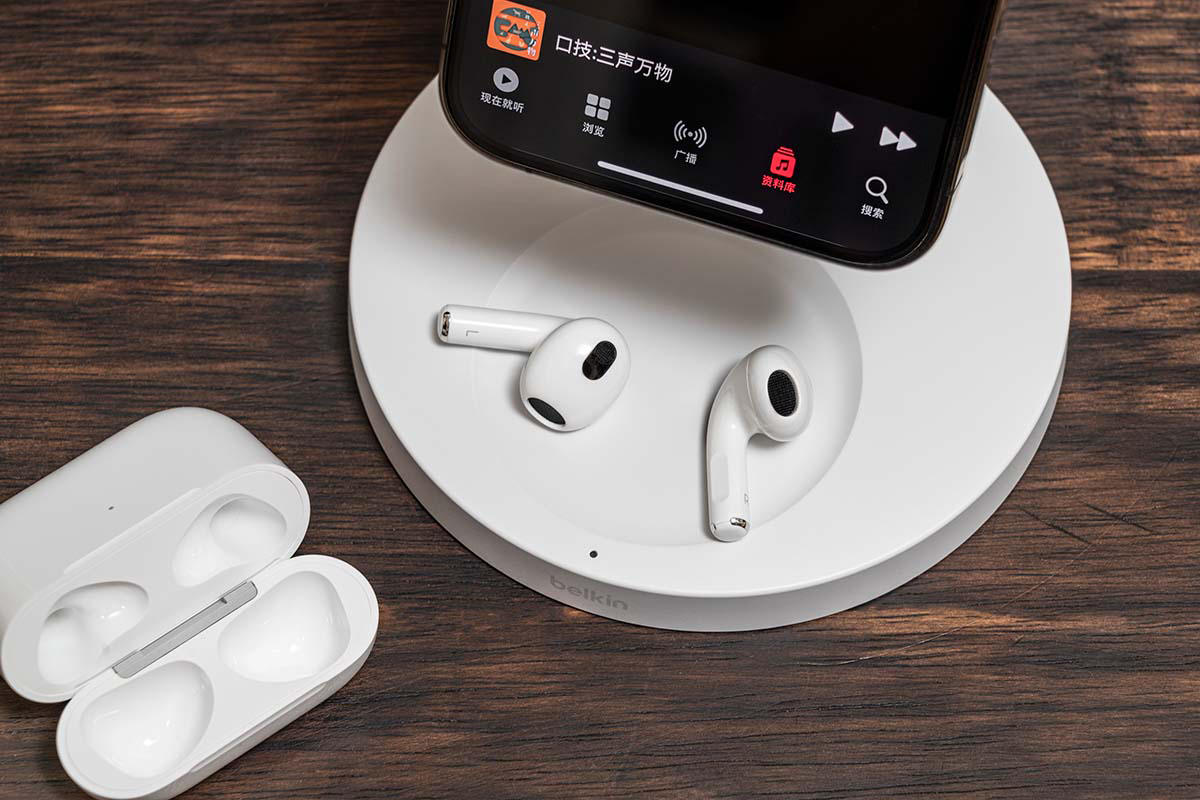 苹果airpods3降噪效果,苹果耳机airpods3代有轻巧功能吗