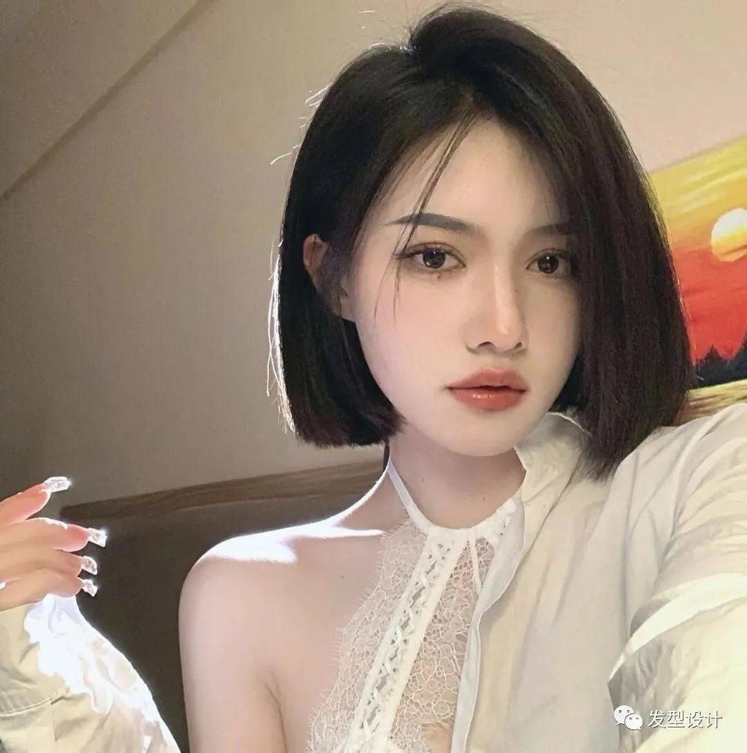 “热短发”，是纯欲天花板哦