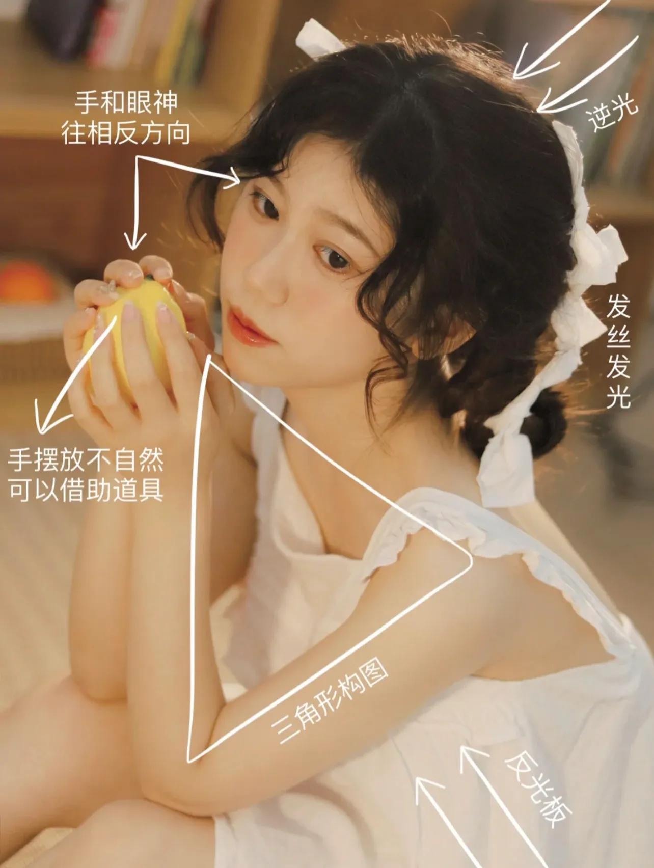 纯欲少女风写真,纯欲氛围感写真