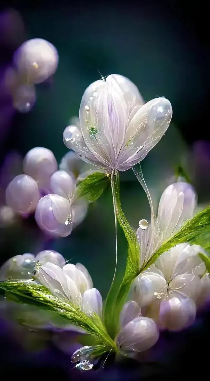 特别漂亮的水晶花,别具一格的水晶花图片