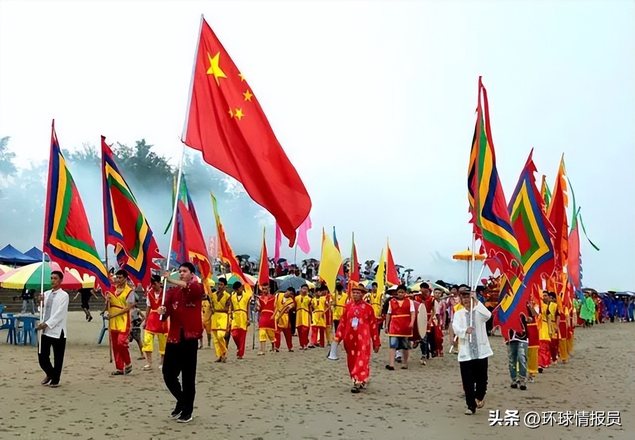 广西京族三岛全景图,广西京族和越南京族