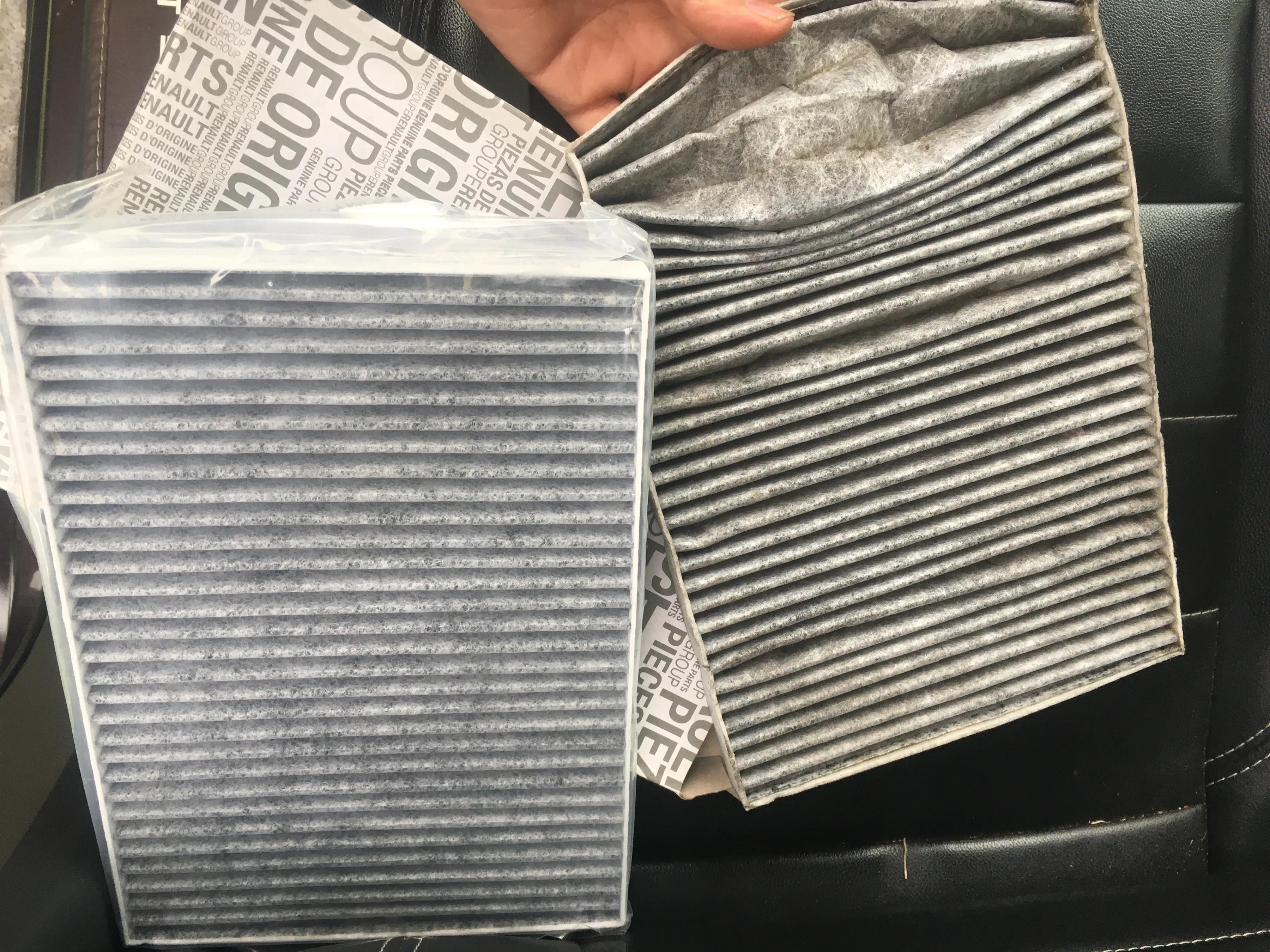 给空调换滤网,08款科雷傲空调滤网在哪里更换