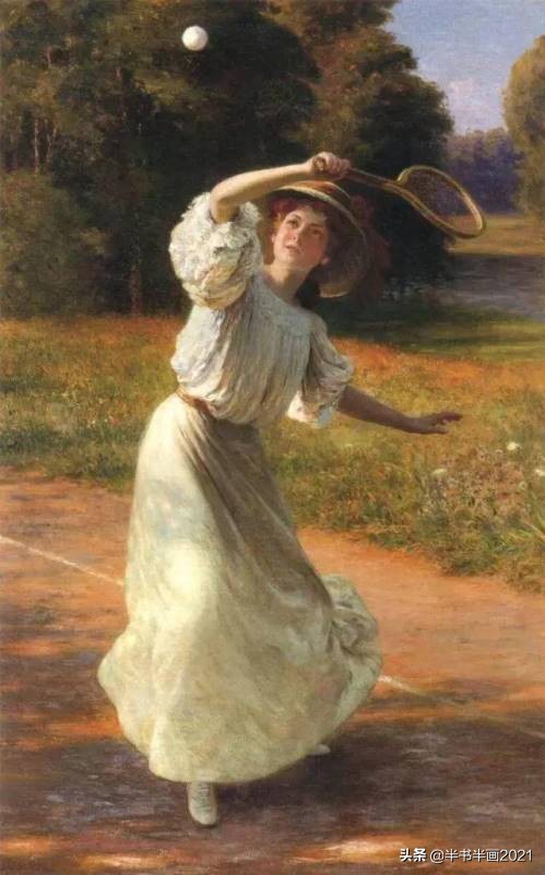 古代运动名画,运动主题的名画