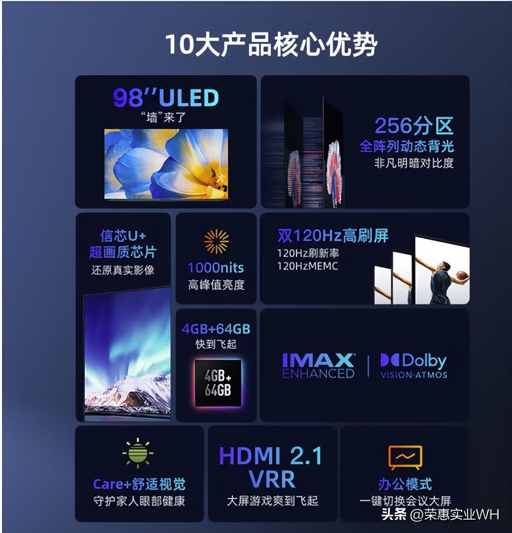 redmimax98和tcl98t7e,tcl98t7h和100e8k