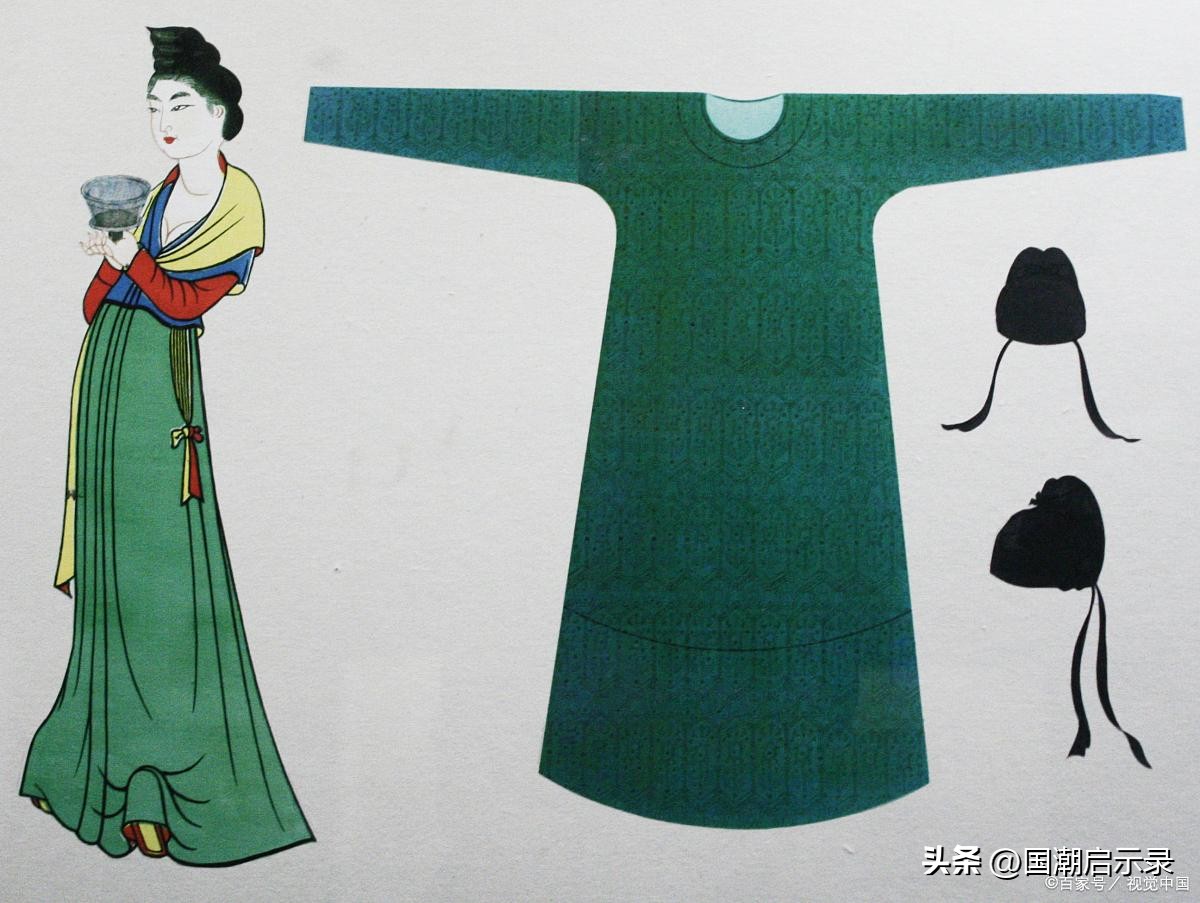 唐朝汉服齐胸襦裙怎么穿不掉,唐朝汉服齐胸襦裙介绍