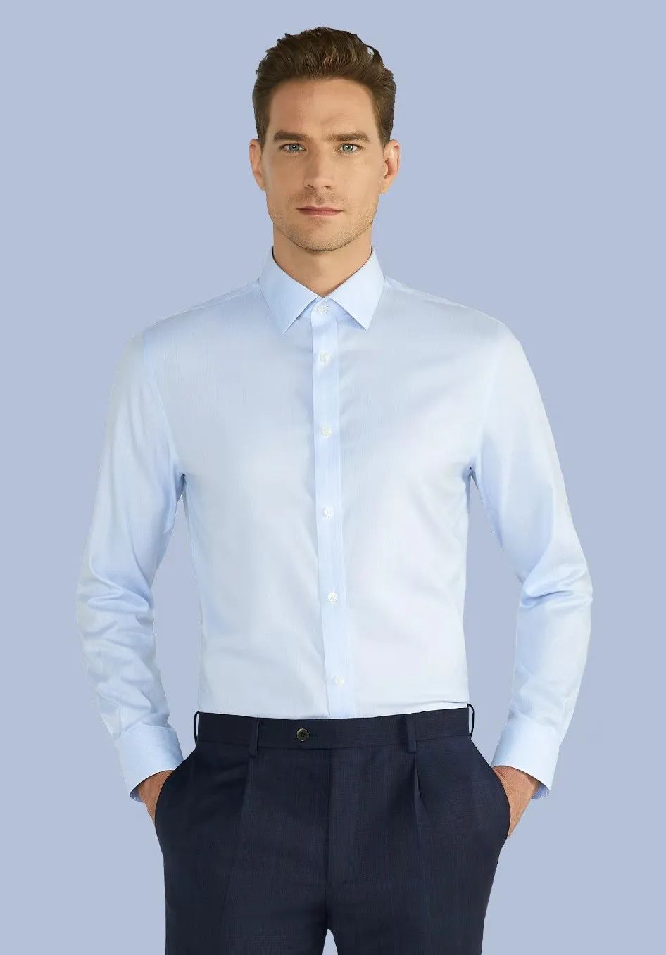 男士衬衫领子怎么选,男士衬衫哪种领型好看