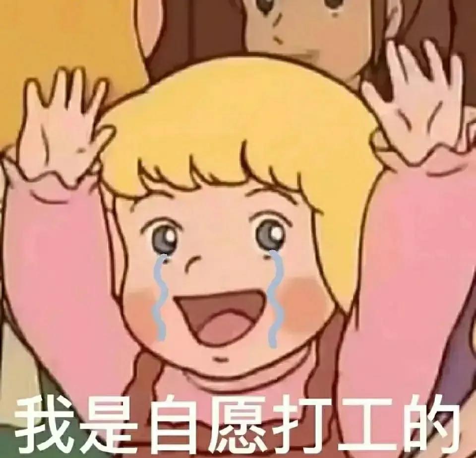 表情包我是自愿上班的,我是自愿上班的表情包原图