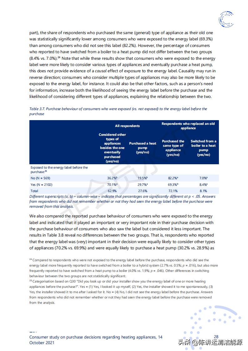消费者对取暖装置购买决策的研究