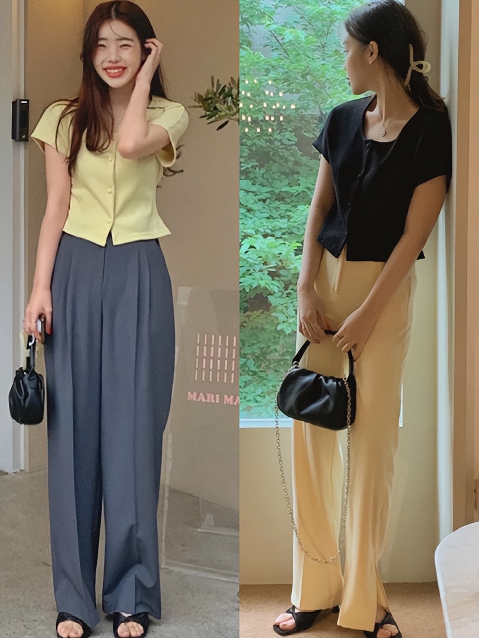 小个子穿搭高级感短裤,小个子短裤显瘦显高