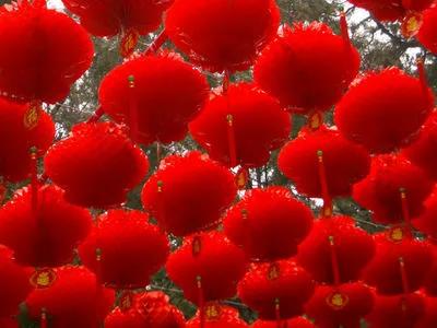 空空的红灯笼图片,单个漂亮的红灯笼图片