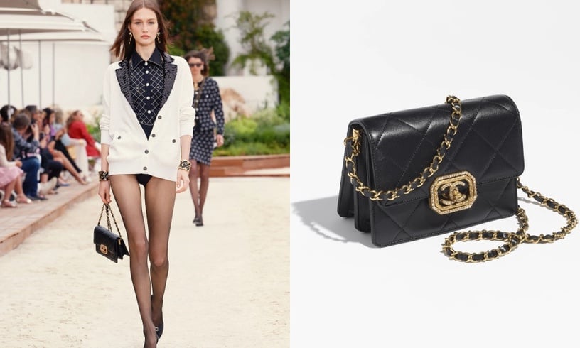 celine豆腐包金棕小号价位,黑豆腐包包