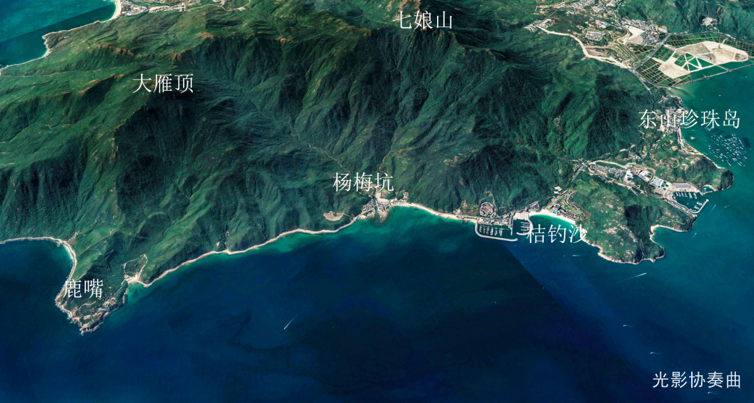 深圳大鹏比较干净的海滩,深圳大鹏半岛海滩