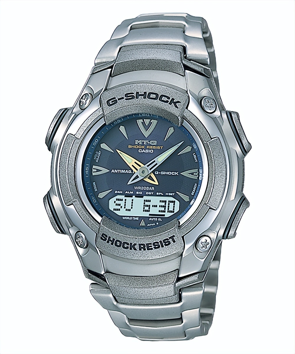 卡西欧gshock金属进化,卡西欧gshock黑金男表