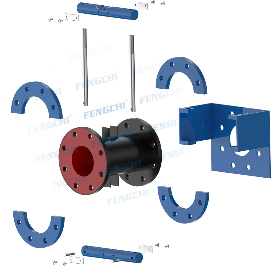 风驰管夹阀,气动钢板管夹阀