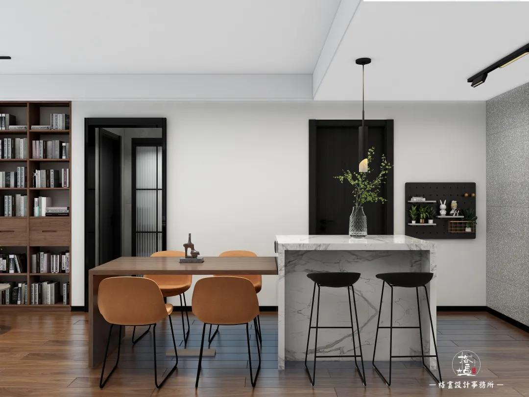 75平米现代风格婚房设计,75平方工业风婚房