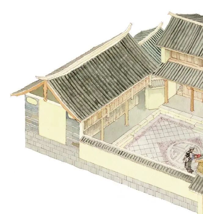 上三间下二廊客家民居建筑,中国传统民居建筑集