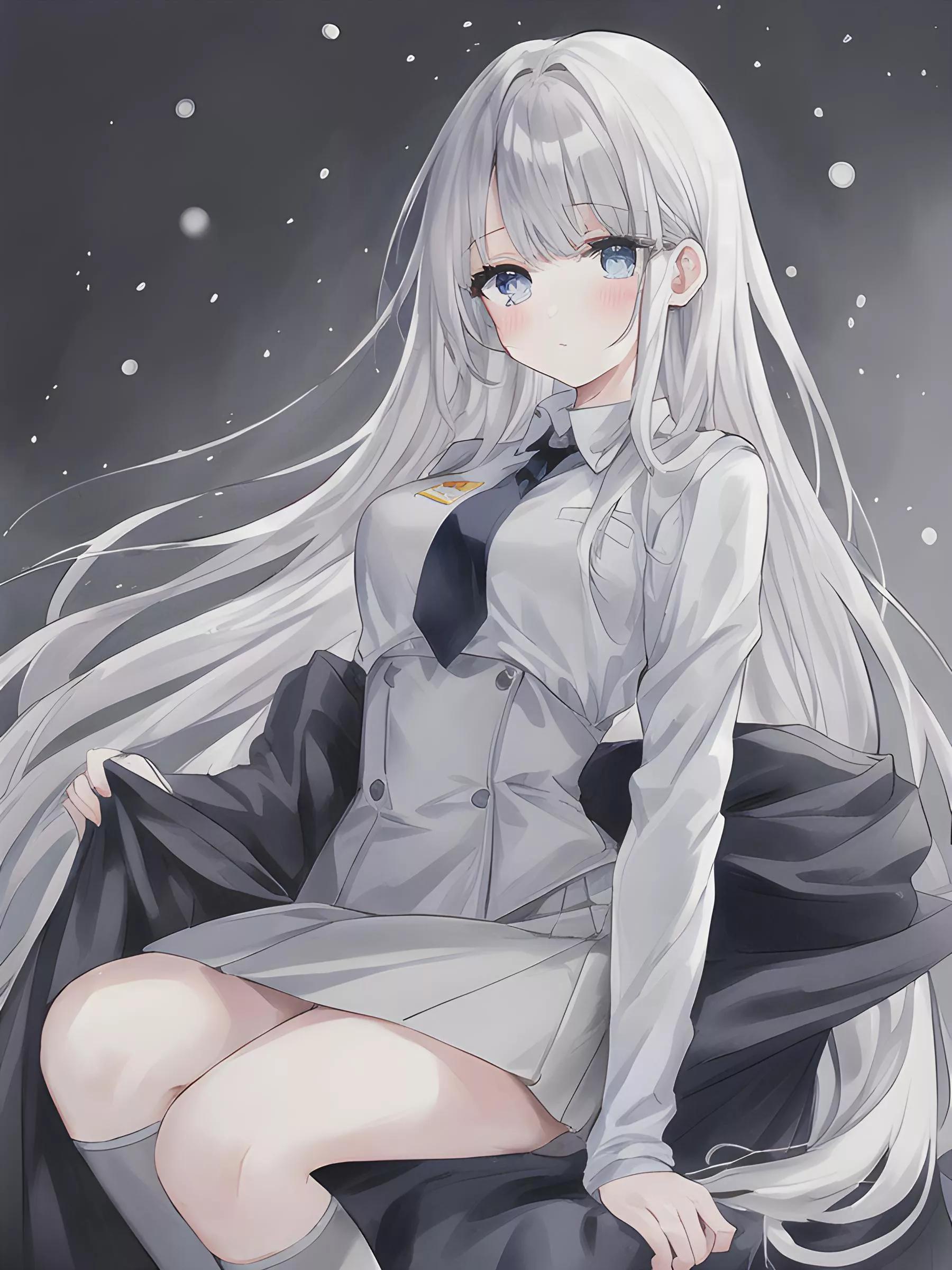 ai壁纸校服,学院风洋气衬衫儿童画