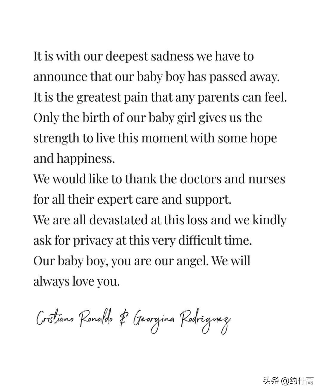 c罗青年丧子的原因是什么,c罗丧子后的第一场比赛