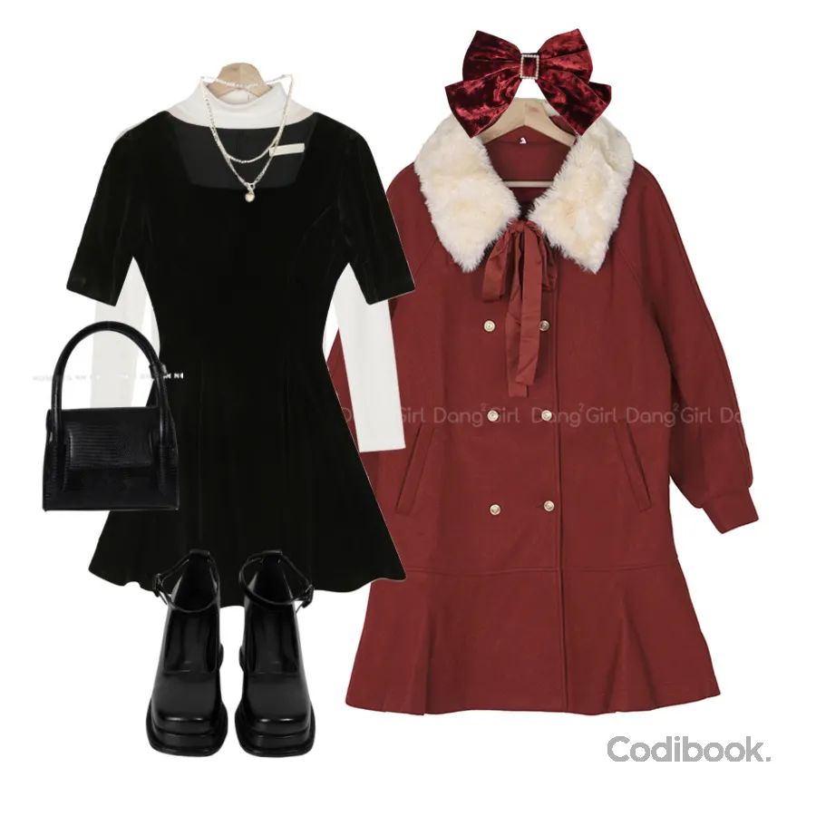 红色系穿搭过年成熟,红色系穿搭过年高级感