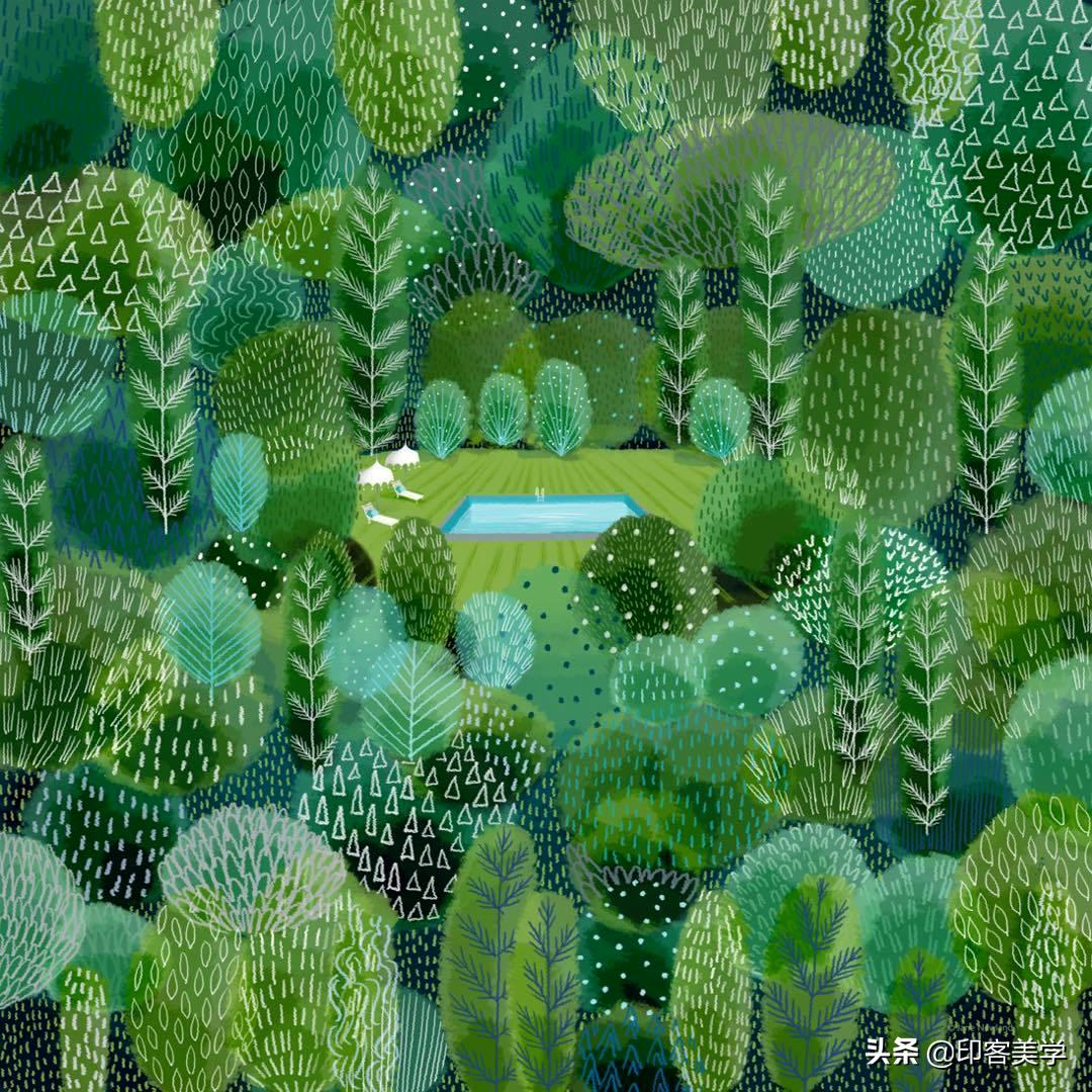 小众插画头像,分享给大家一组我的原创插画头像