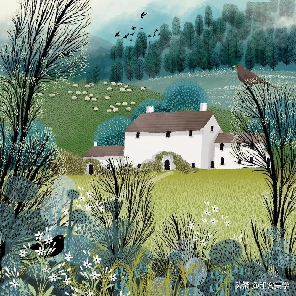 小众插画头像,分享给大家一组我的原创插画头像