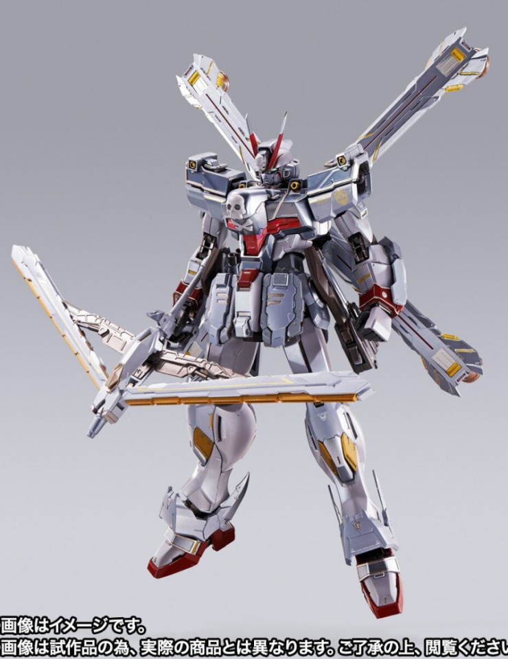模玩资讯：万代METALBUILD海盗高达X-0全覆式披风