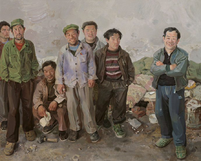 忻东旺金奖作品油画,忻东旺油画作品赏析