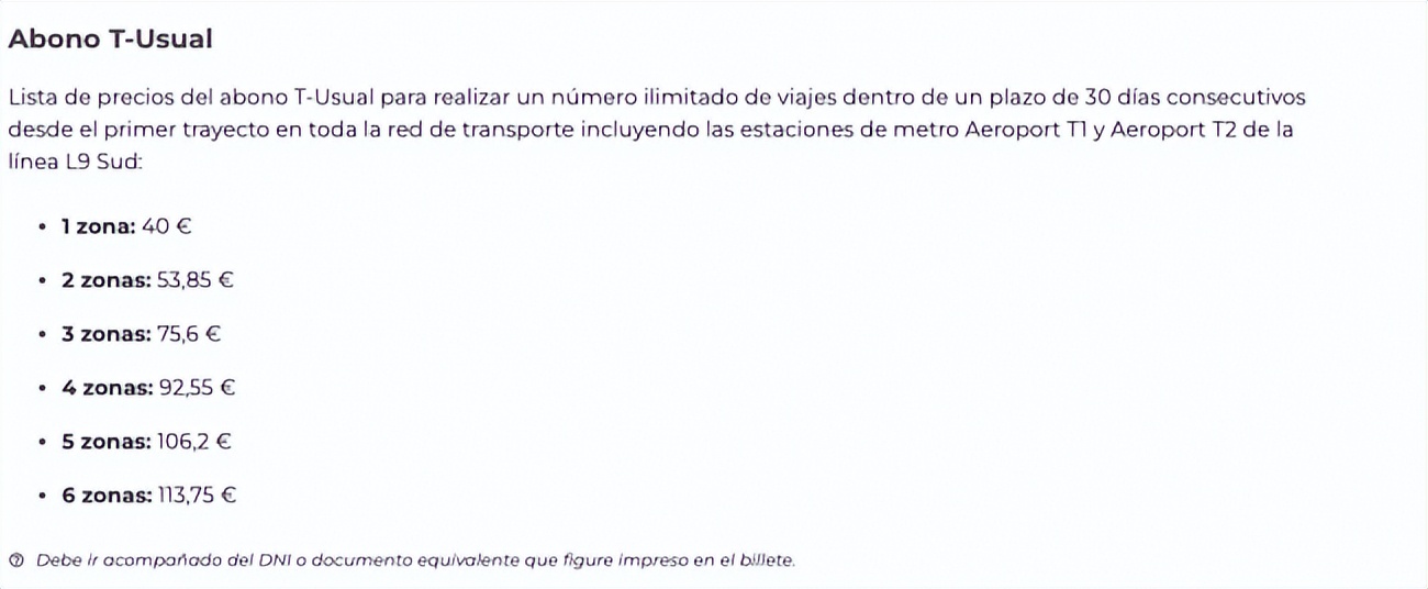 西班牙公交卡和地铁卡,西班牙交通卡办理流程