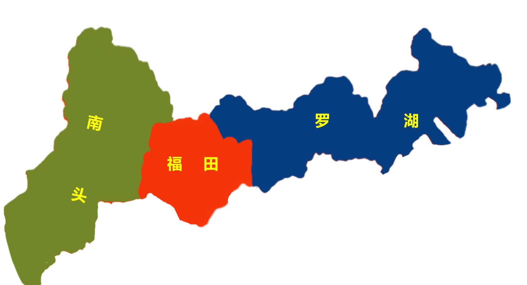 深圳的区域划分发展历史,深圳各区成立时间先后排名