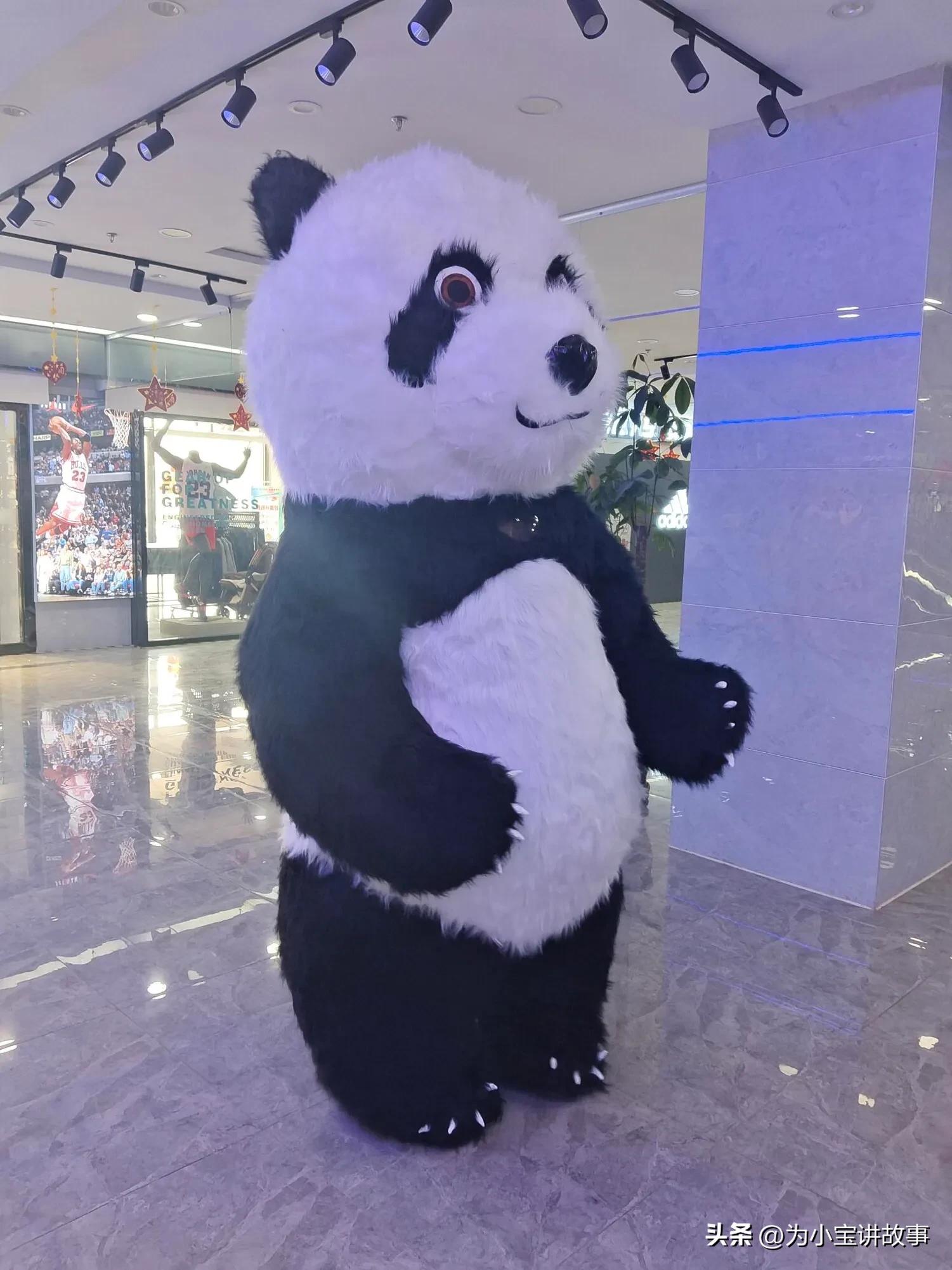 大熊猫公仔毛绒玩具多少钱,仿真大熊猫公仔