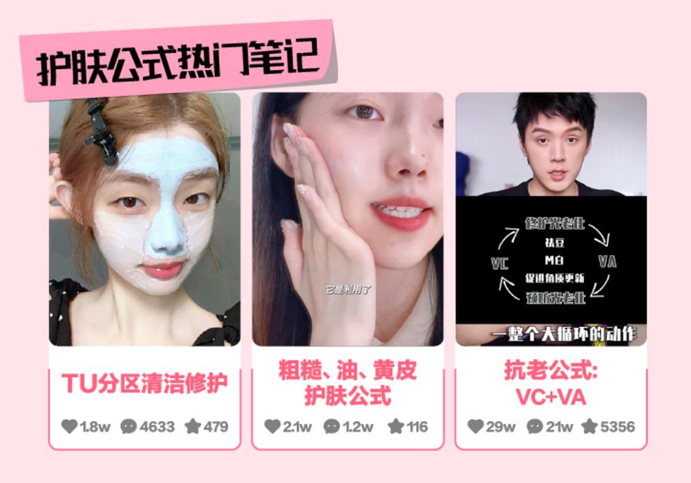 2020小红书年中美妆洞察报告,小红书美妆投放趋势图