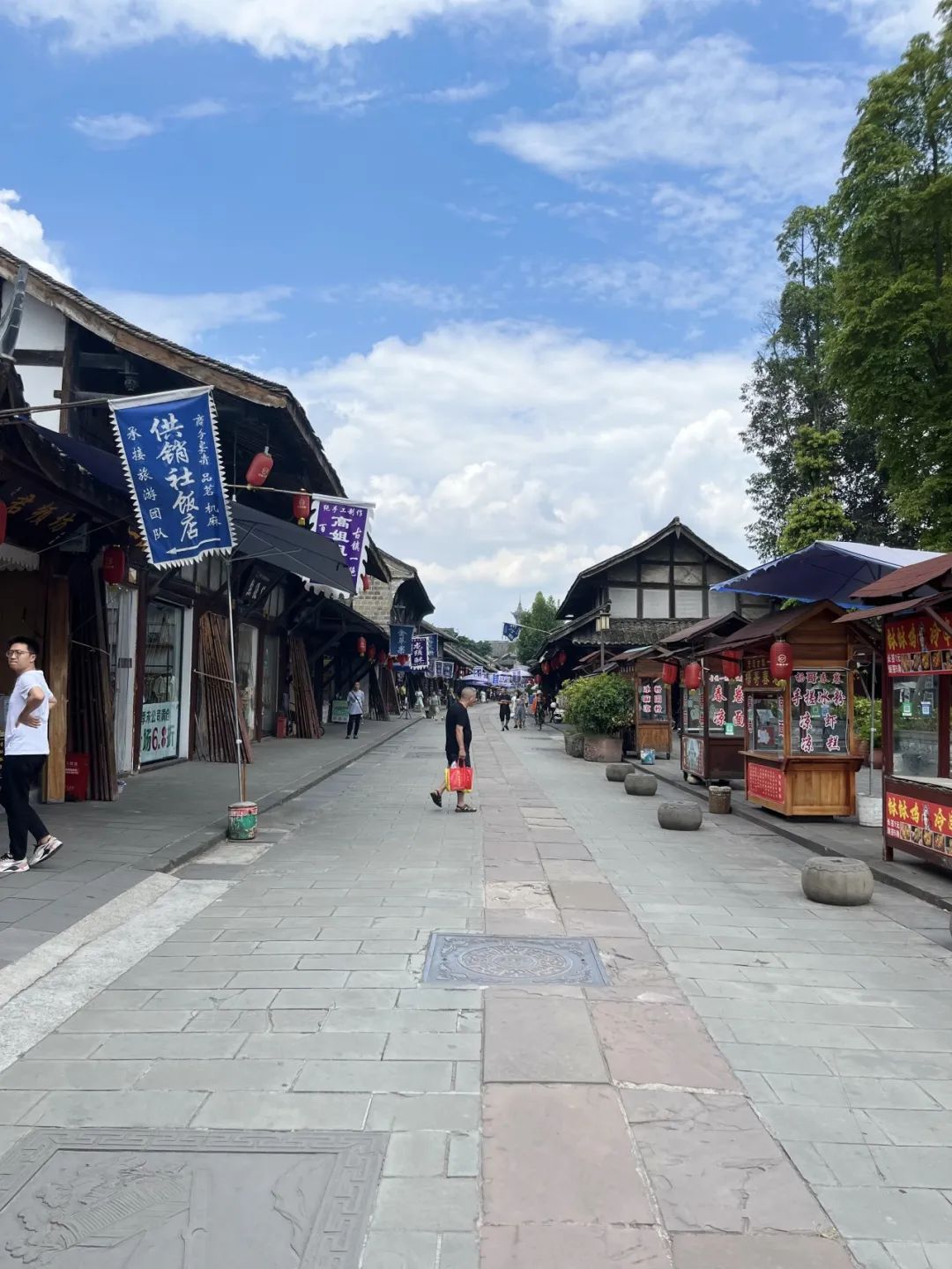 曾经繁华的小镇老街,曾经繁华的码头