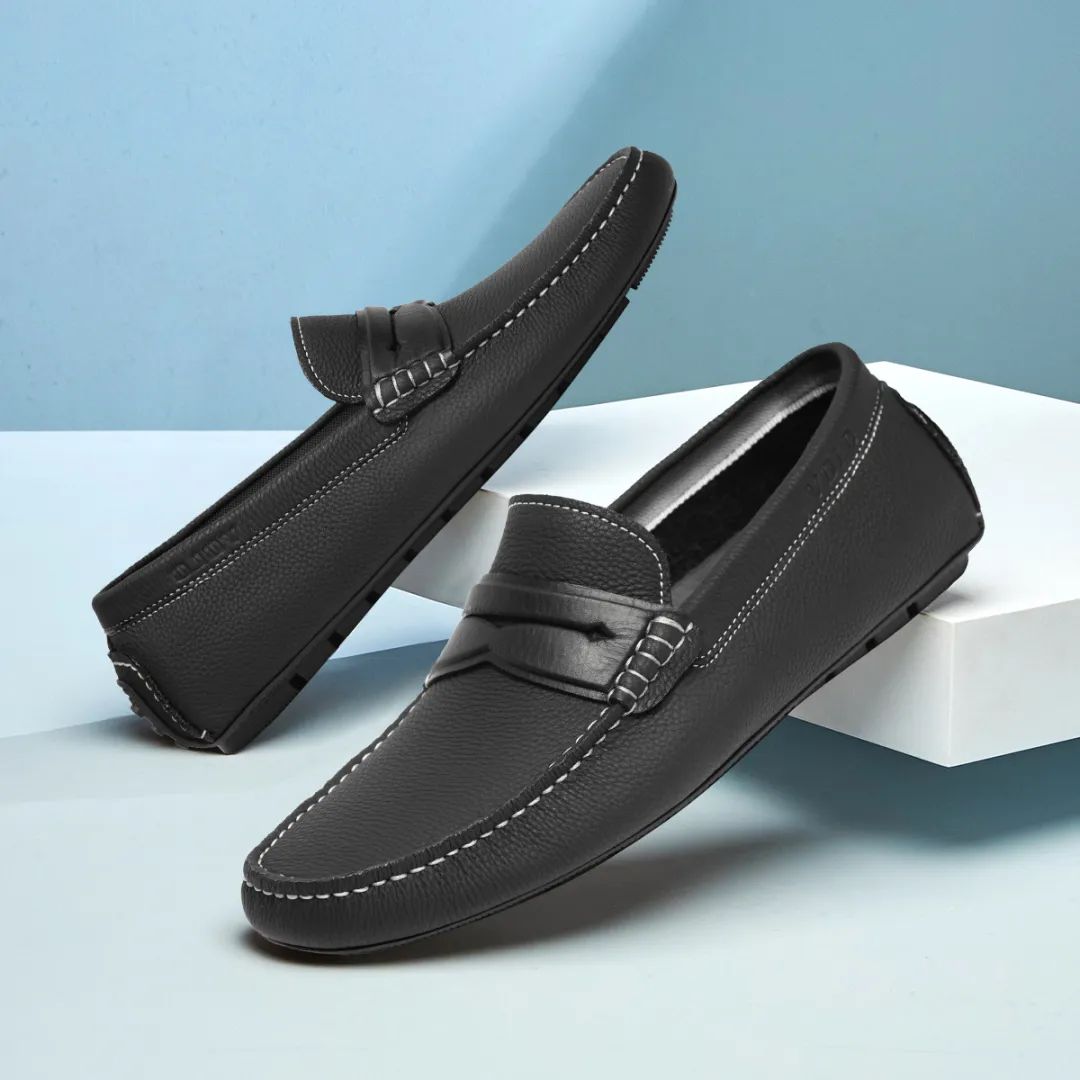 VOLO犀牛休闲豆豆鞋,犀牛女士百搭鞋