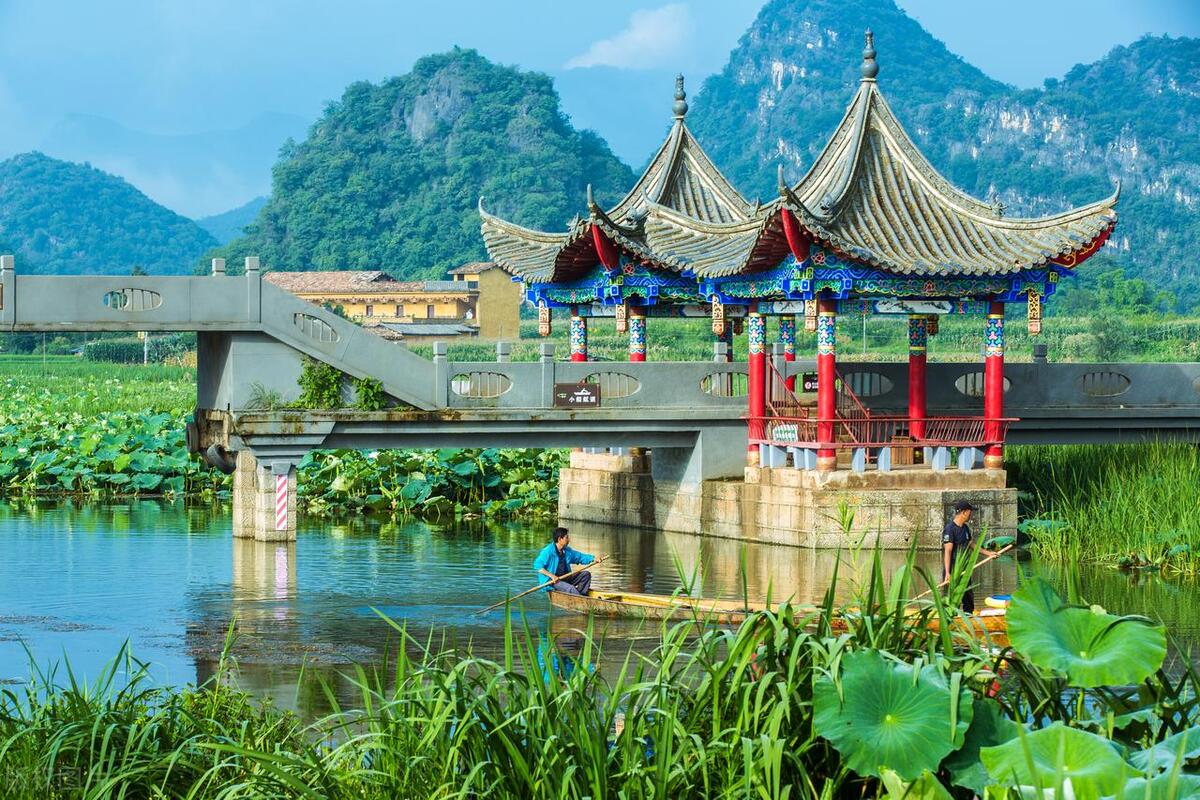 普者黑旅游攻略云南7日游,广州出发广西四天三晚旅游攻略