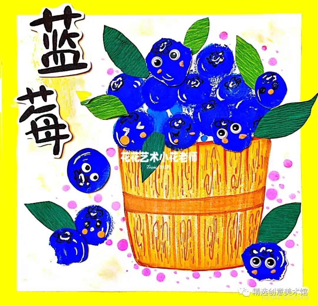 少儿画风景画简单又好看,适合8到12岁学生的绘画范画