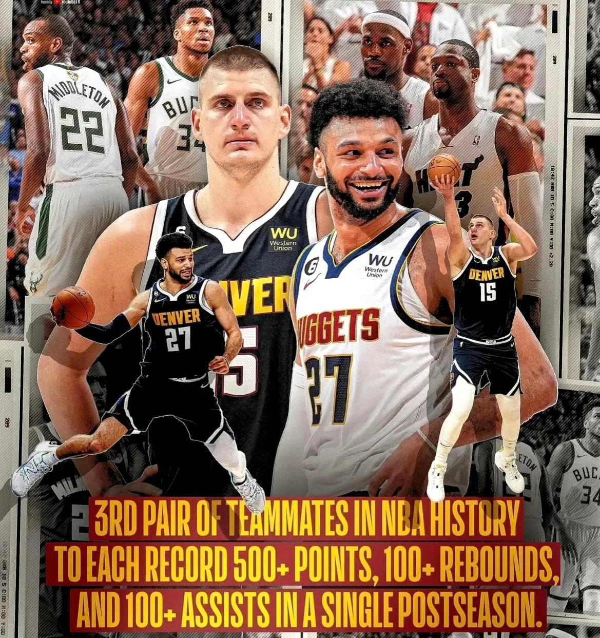 掘金108-95大胜热火，彻底展现出真实的恐怖实力！