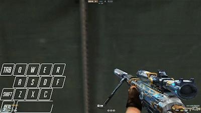 穿越火线慢动作跳跳蹲,穿越火线跳箱子新年广场身法教学