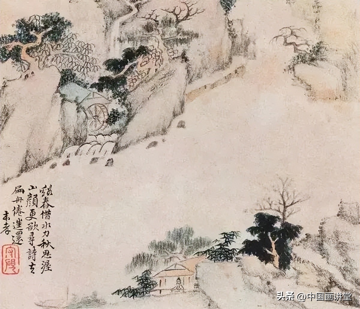 如何欣赏枯笔,枯笔之美书法欣赏