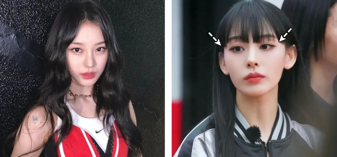 女生齐刘海和中分哪个更减龄,2021减龄最火发型齐刘海