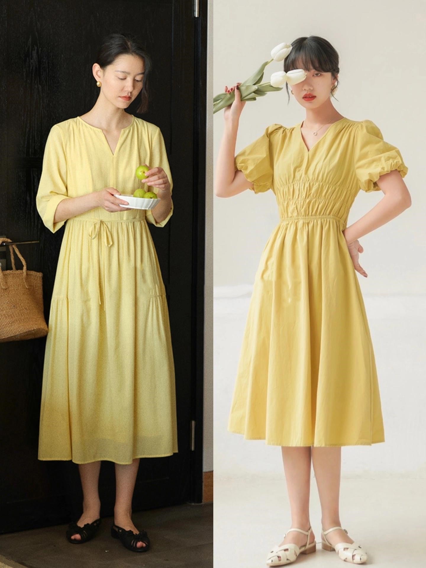 小香风连衣裙裙子可以配小白鞋吗,连衣裙下边穿牛仔裤