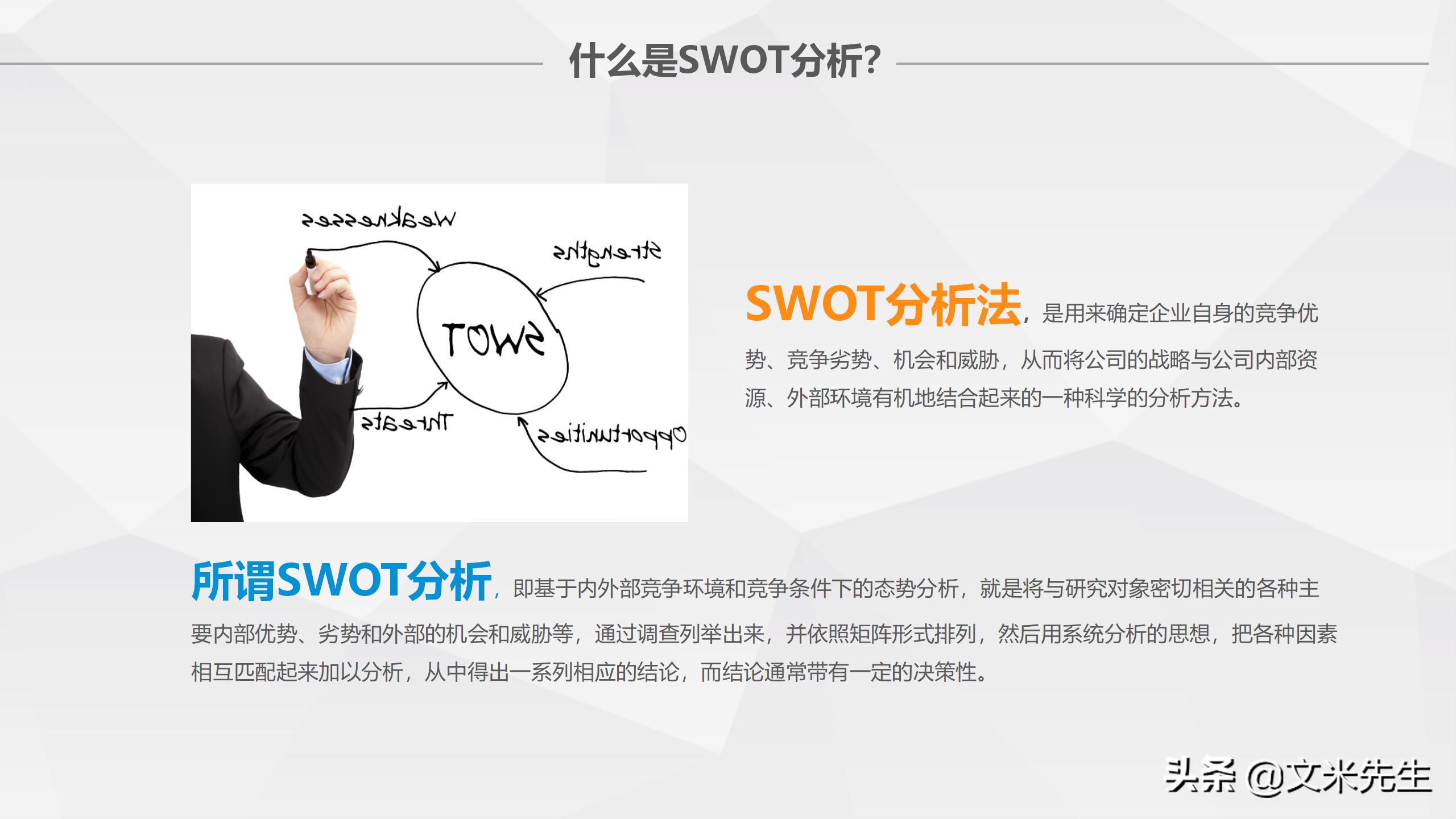 什么是swot分析,swot分析法分析什么